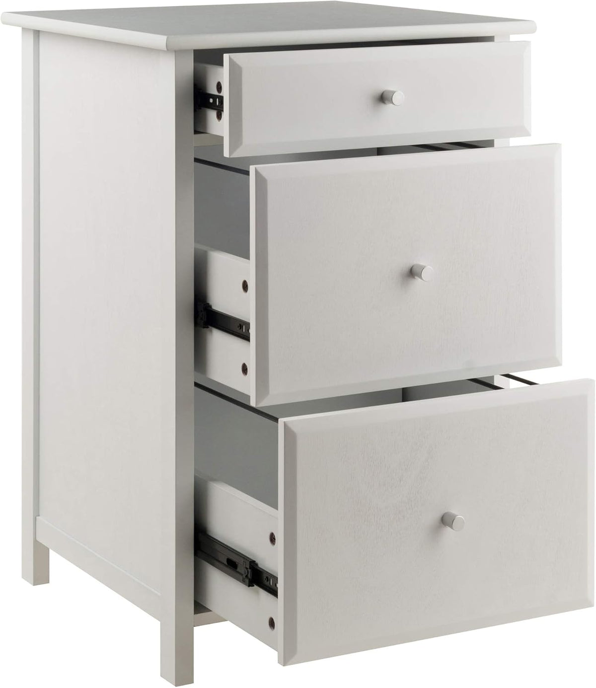 White File Cabinet B8745