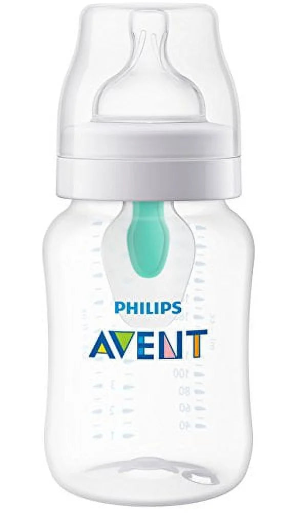 Clear 9oz Anti-colic Baby Bottle 4pk N724