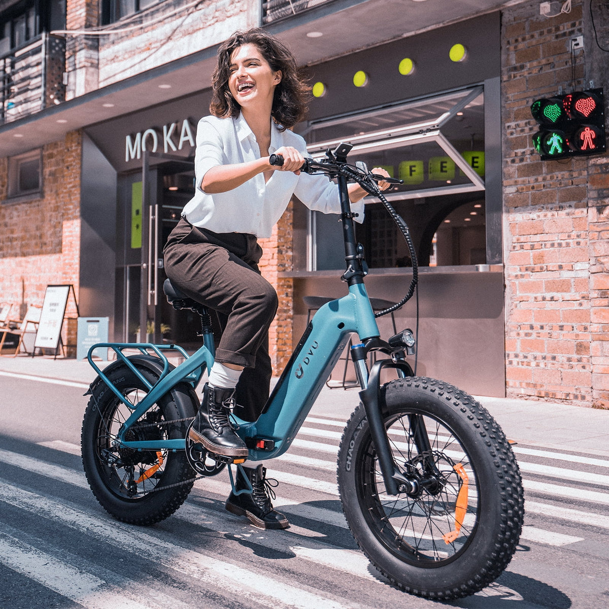 20 Fat Tire Folding Electric Bike 500W 48V 14AH R21033