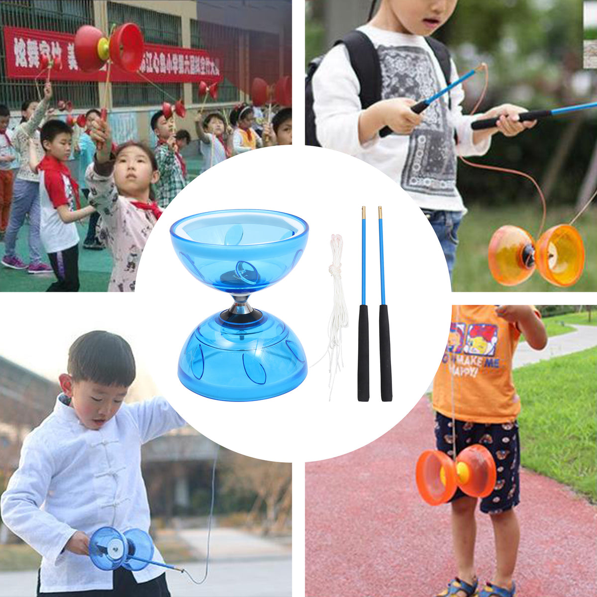 Chinese Yoyo Diabolo Toy Set K1781
