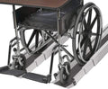 Portable Adjustable 3-5 Ft Wheelchair Ramp with Storage Bag O6601