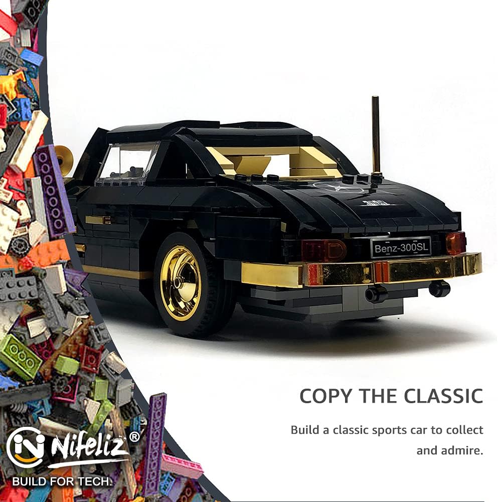 1:14 Scale Sports Car Building Blocks Set 886 Pcs Pack of 2 P750579