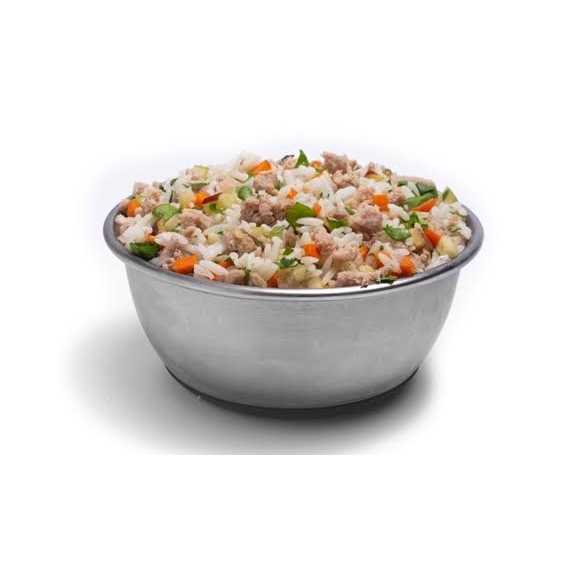 Chicken & White Rice Frozen Dog Food F4282