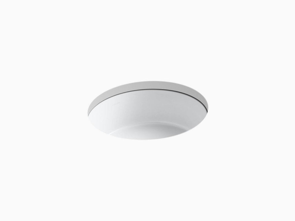 Cashmere Round Undermount Bathroom Sink V719615