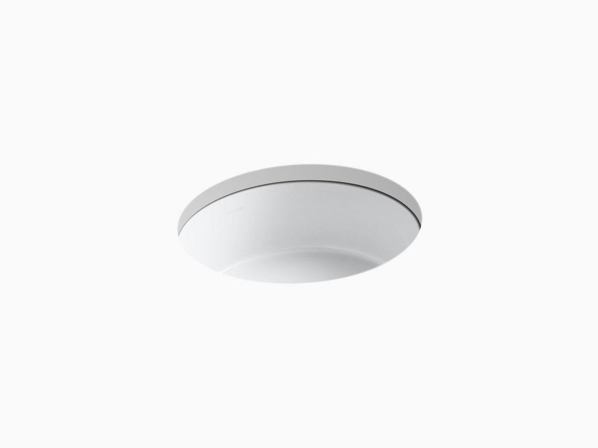 Cashmere Round Undermount Bathroom Sink V719615
