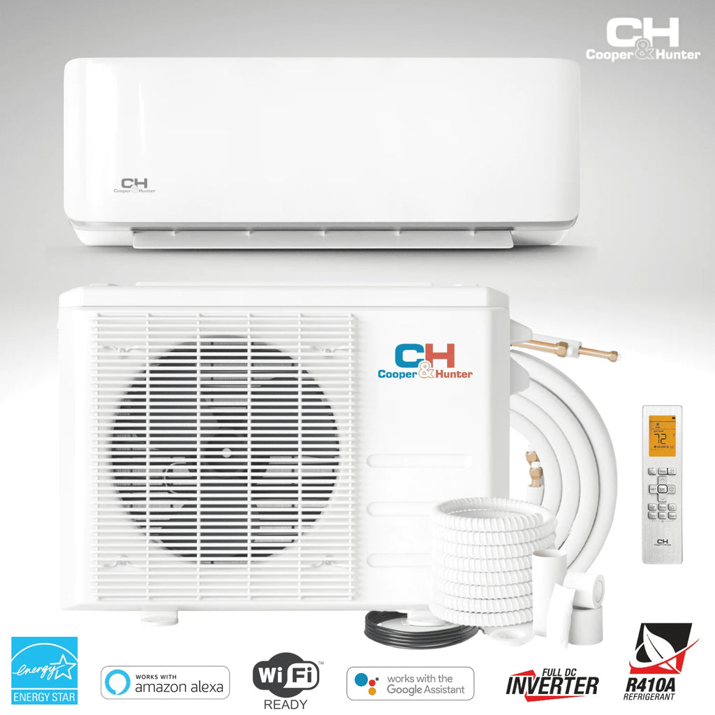 9000 BTU 115V Wall Mounted Mini Split Heat Pump Air Conditioner K828638