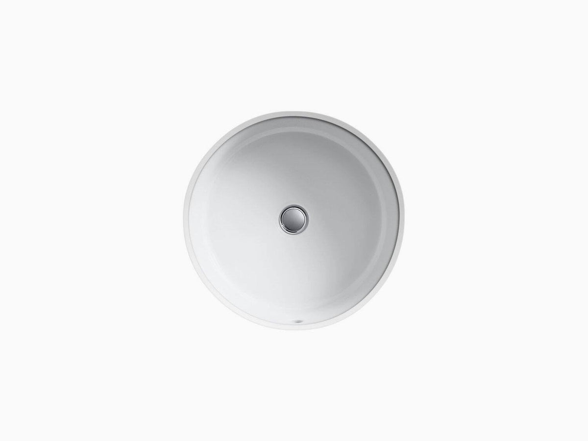 Cashmere Round Undermount Bathroom Sink V719615