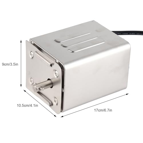 Stainless Steel BBQ Rotisserie Motor Electric Roaster 50-70kgF Torque Capacity US Plug 110V M935