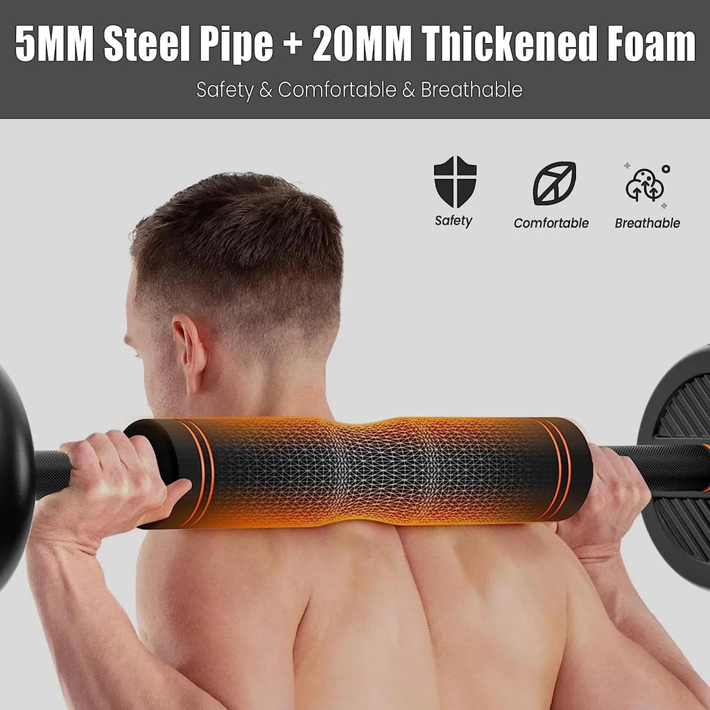 77 lbs Adjustable Dumbbell Set Black I91516