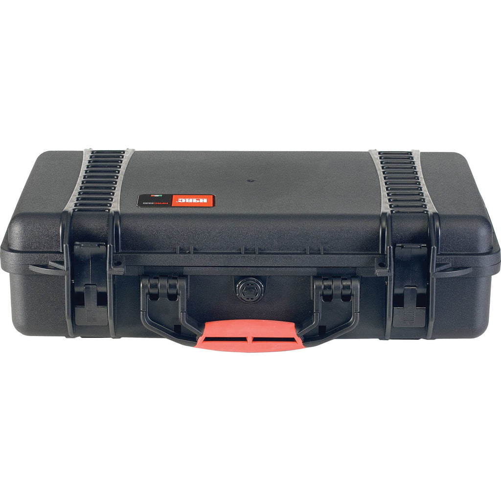 Black Hard Case with Cubed Foam B245