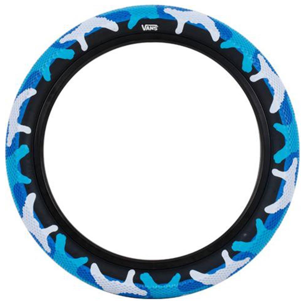 20 x 2.4 Clincher Wire Blue Camo/Black Tire E7183