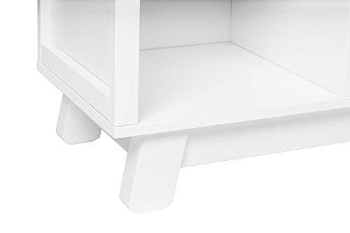 White Cubby Bookcase E555718