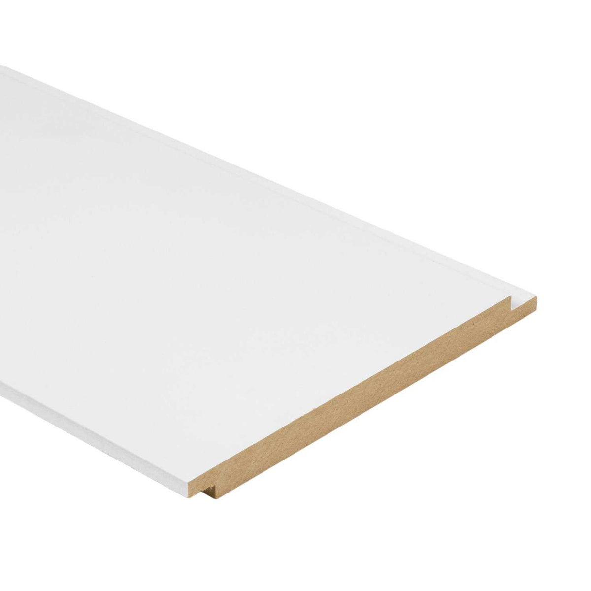 Painted White MDF Shiplap Wall Plank J184125