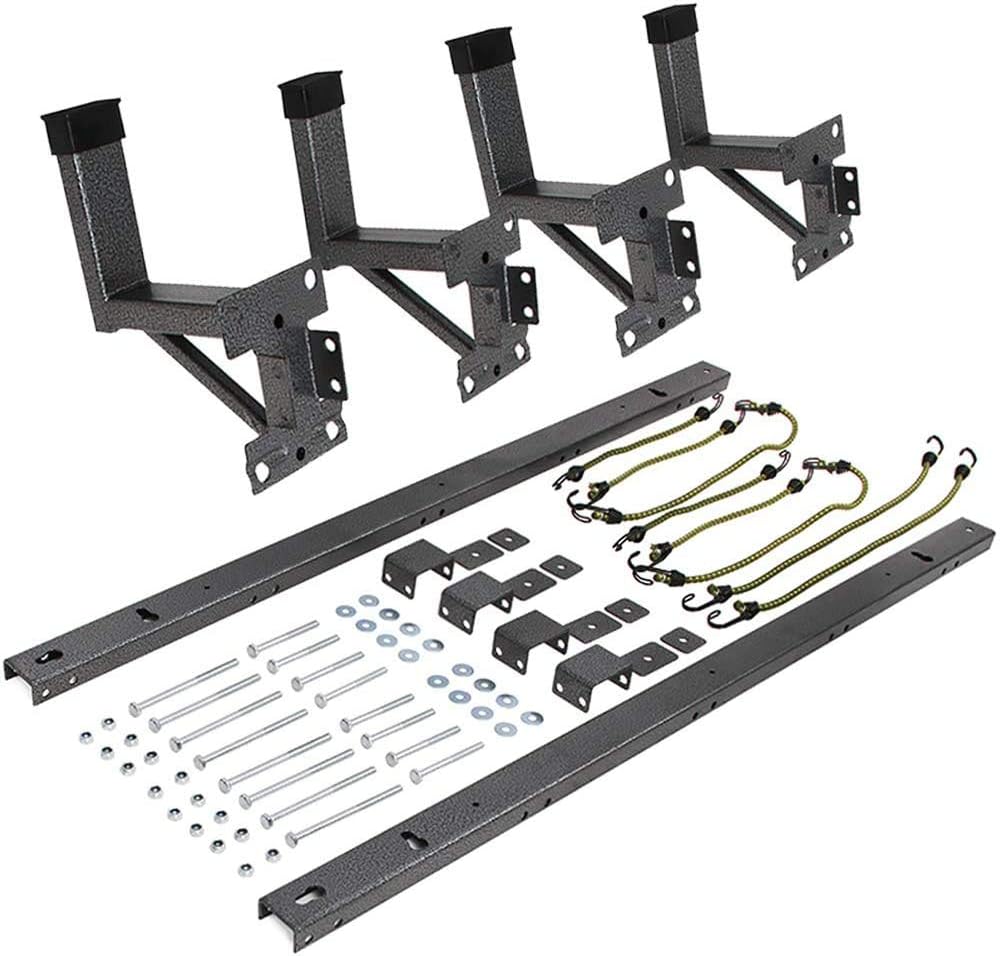 Adjustable Trailer Ladder Rack for Enclosed Trailer Side Wall P7827