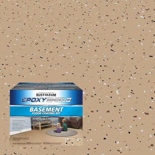 Gray Satin Epoxy Floor Coating Kit, Gallon U3682