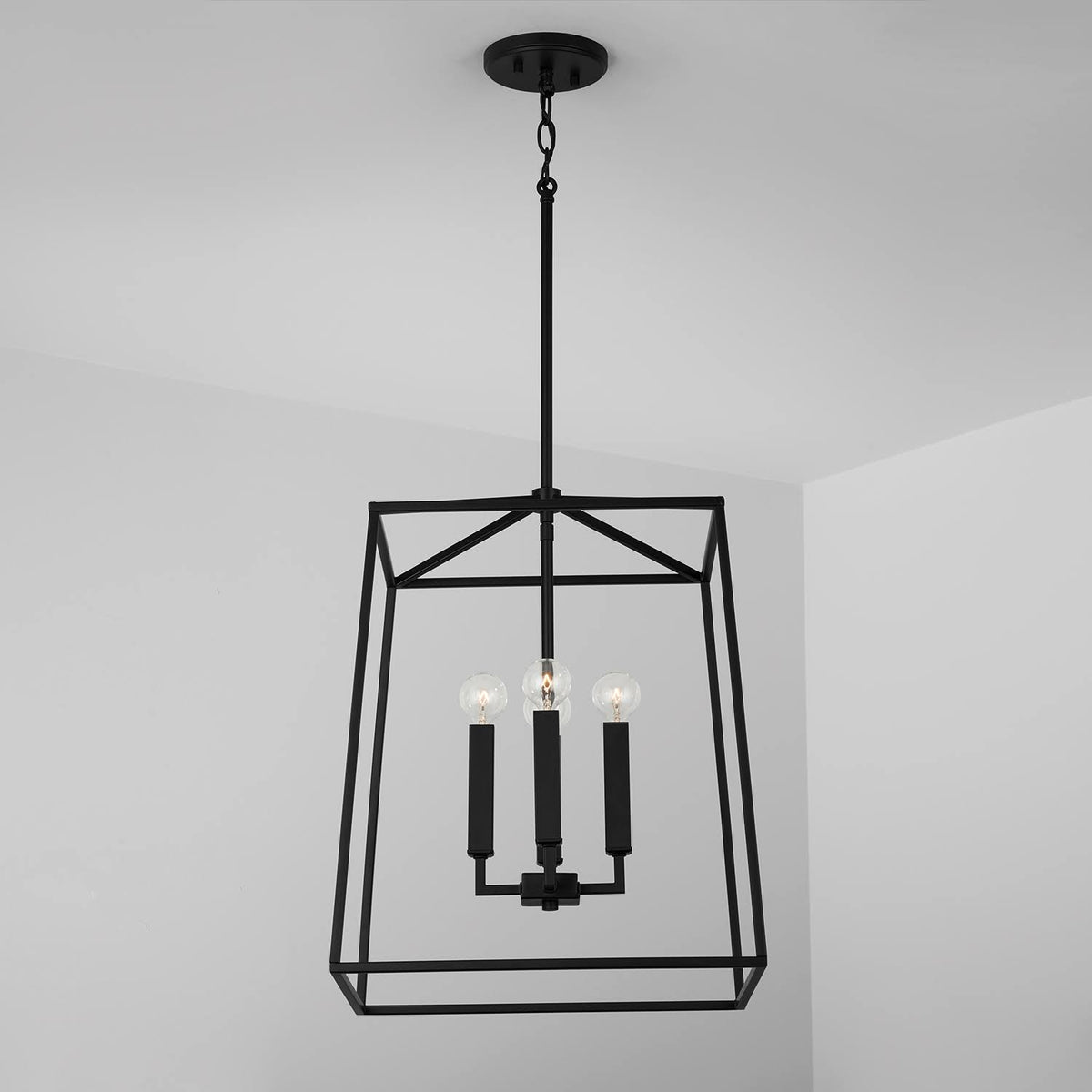 4 Light Foyer Matte Black R110087