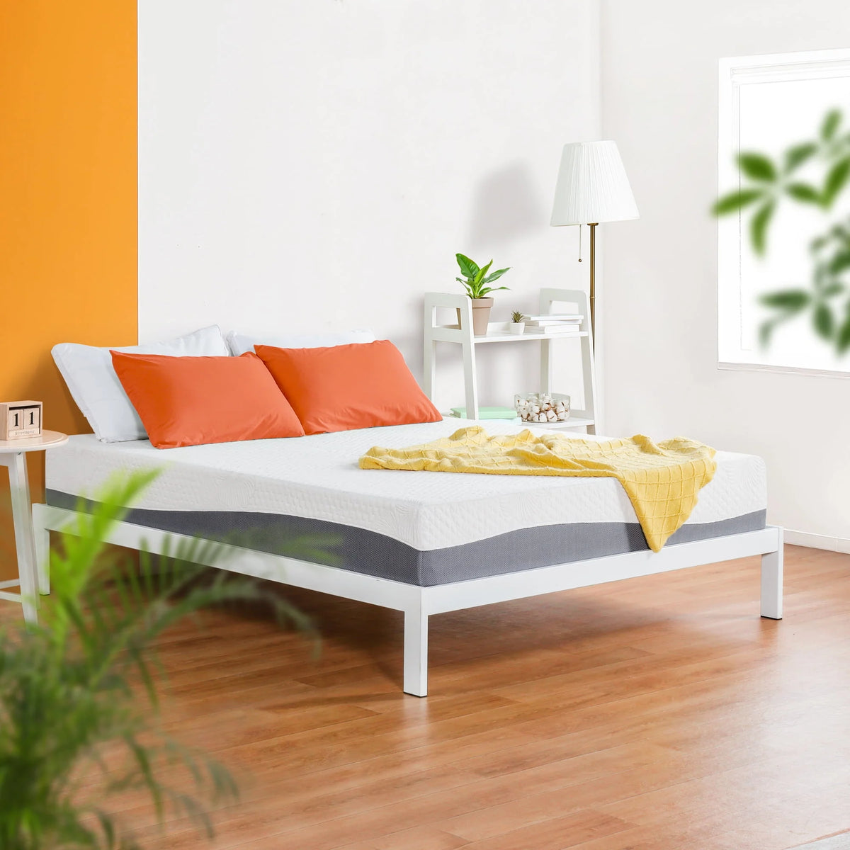 10 Inch Gel Memory Foam Mattress Medium Firm Twin Size P977