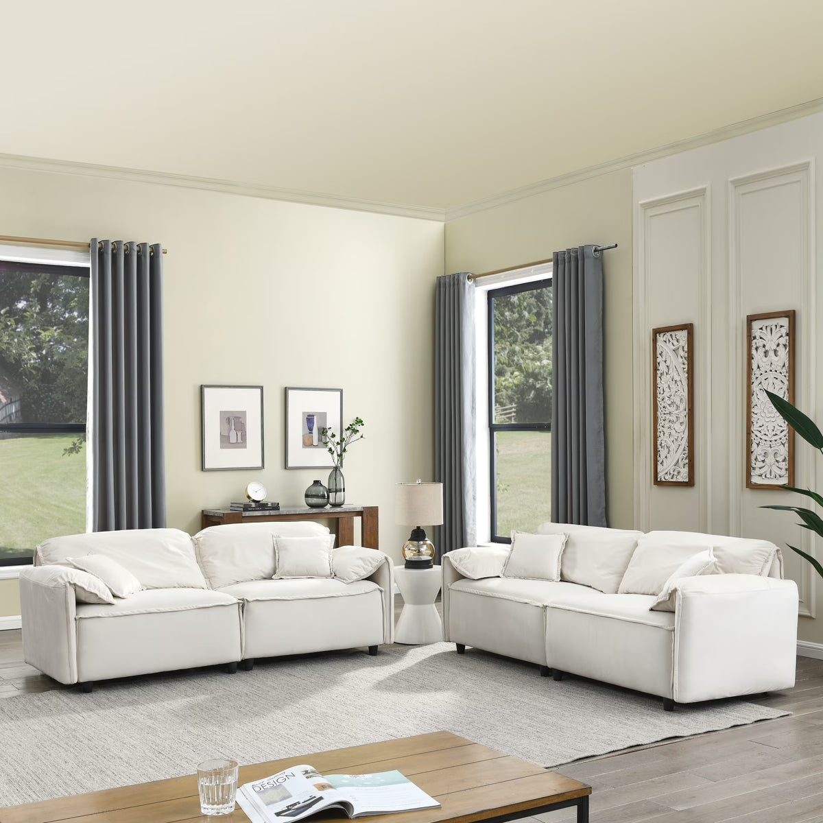 Velvet Sofa O558