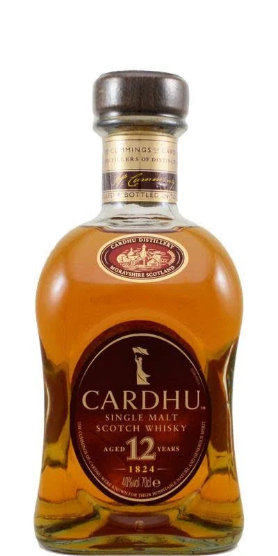 Cardhu 12 Year Old Speyside Single Malt Scotch Whisky K2229
