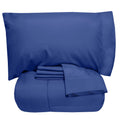 7 Piece Down Alternative Comforter & Sheet Set Full Royal Blue Y313295