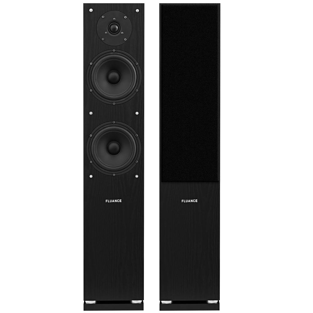 5.0 Channel 190W RMS 5 Speakers Black Speaker System G7816