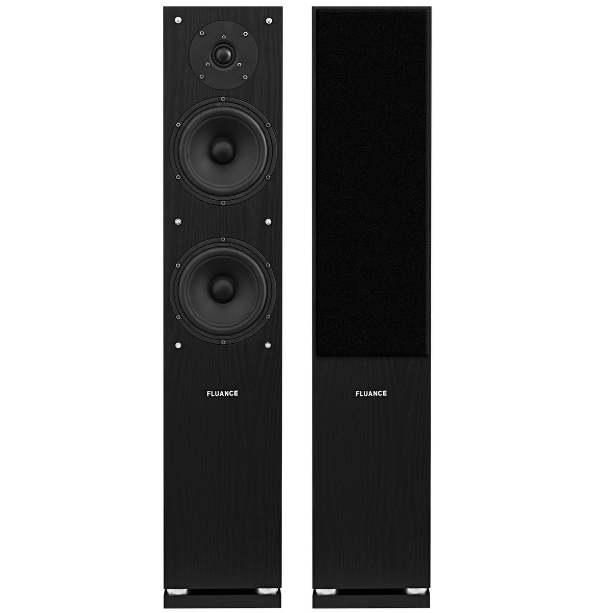 5.0 Channel 190W RMS 5 Speakers Black Speaker System G7816