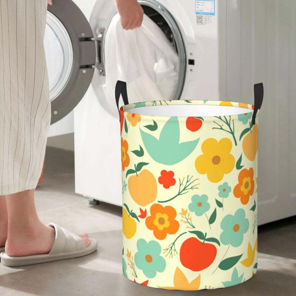 Collapsible Polyester Waterproof Laundry Basket 62L G947463