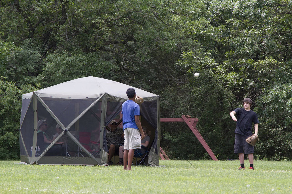 Forest Green Quick-Set Escape Shelter P4863
