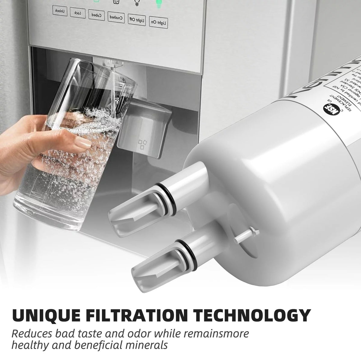 4 Pack Refrigerator Water Filter Replacement N52979