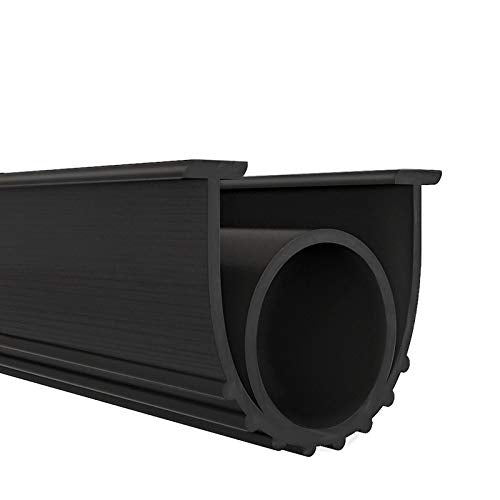Black 16 Ft Rubber Garage Door Seal Kit O960915
