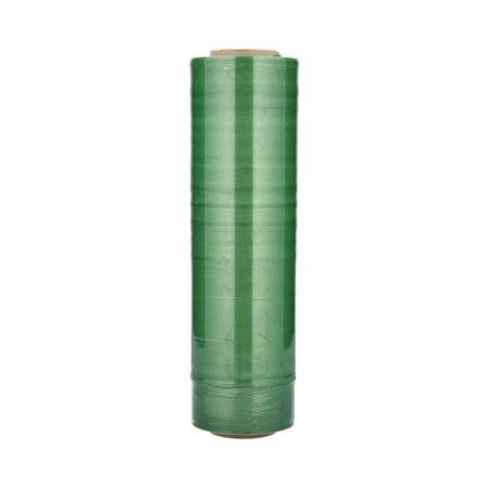 18 inch x 1500 Feet 63 Gauge Dark Green Stretch Wrap Film 4 Rolls N9425