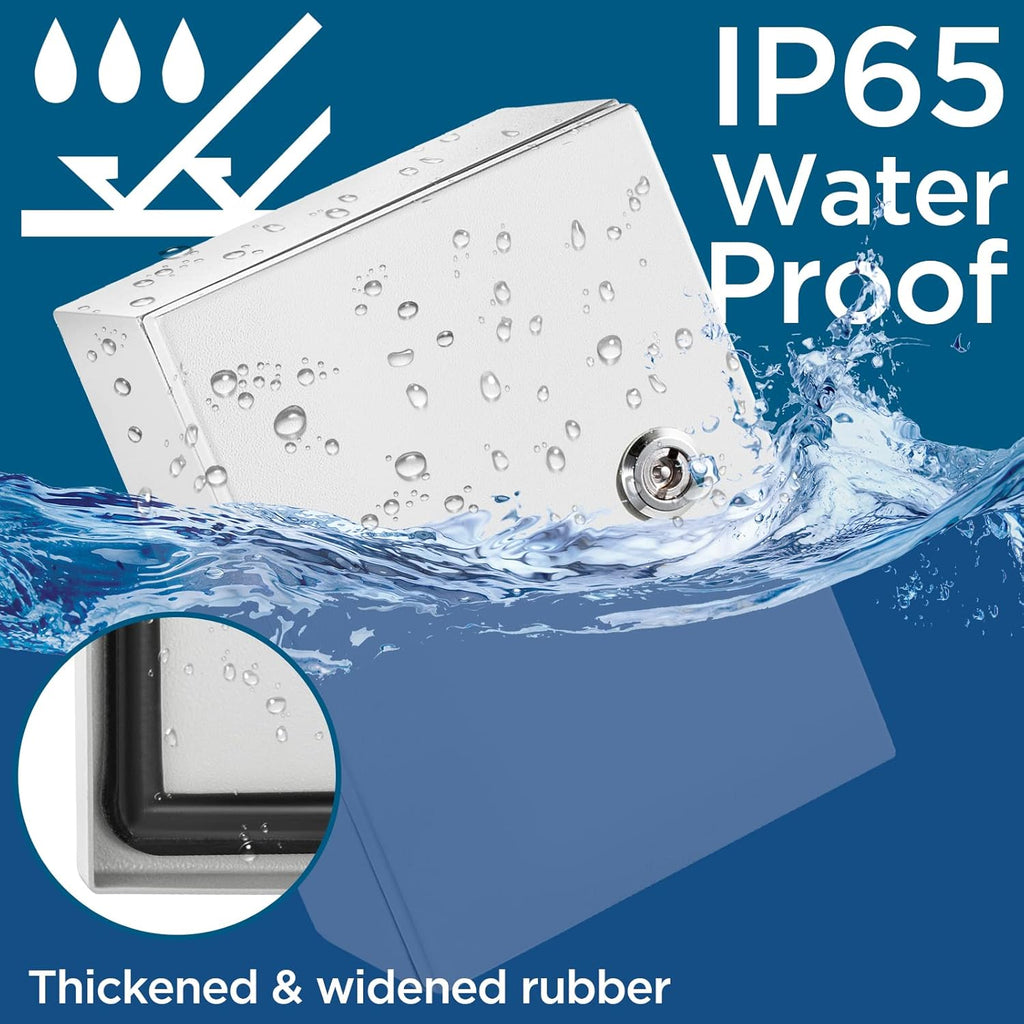 12'' x 10'' x 6'' Steel Enclosure Z710