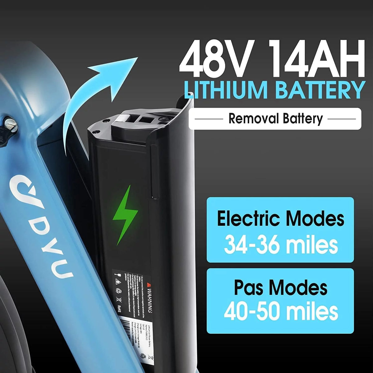 20 Fat Tire Folding Electric Bike 500W 48V 14AH R21033