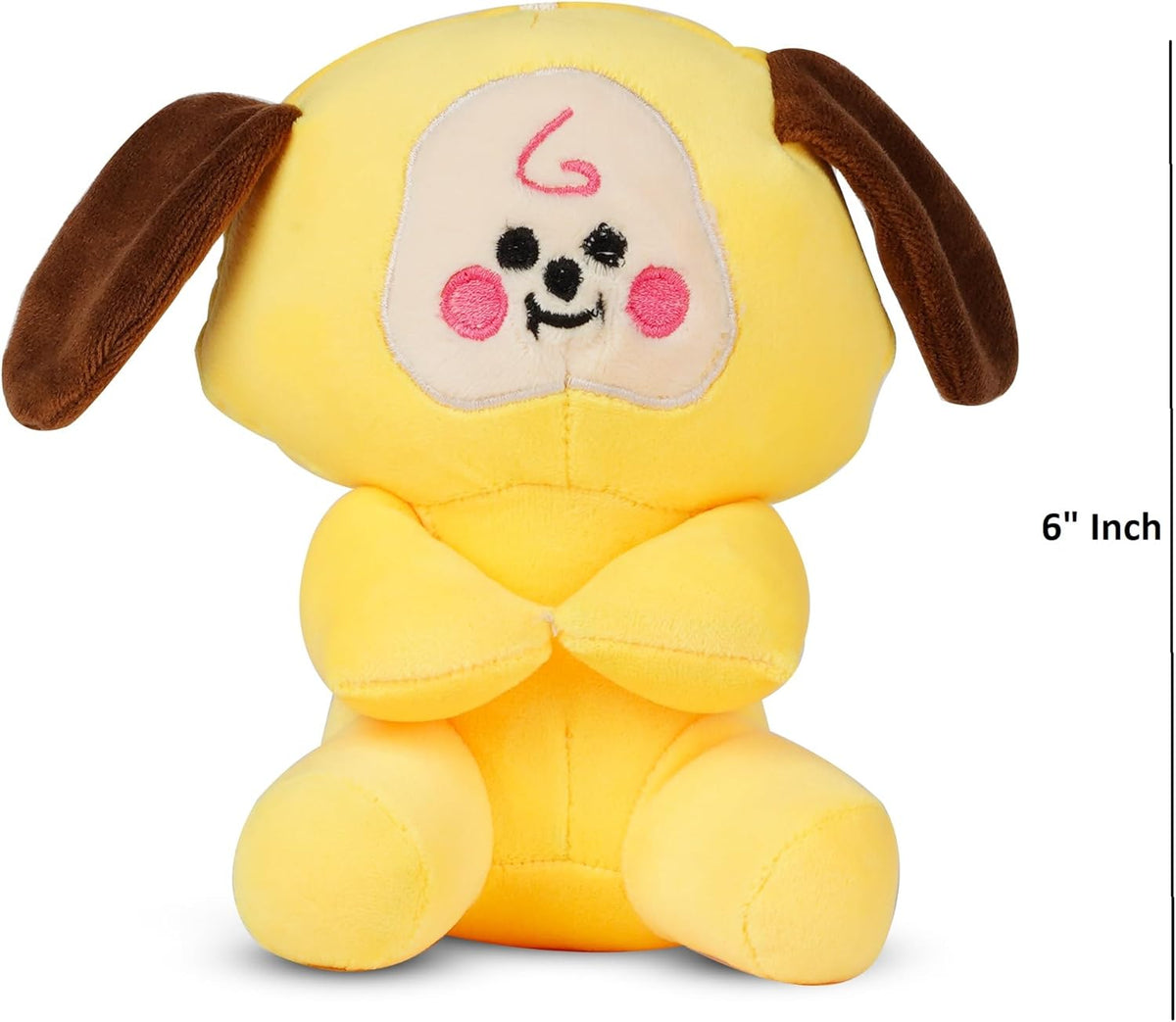 Pack of 6 Stuffed Plush Toys (6 Inch Each) O451126
