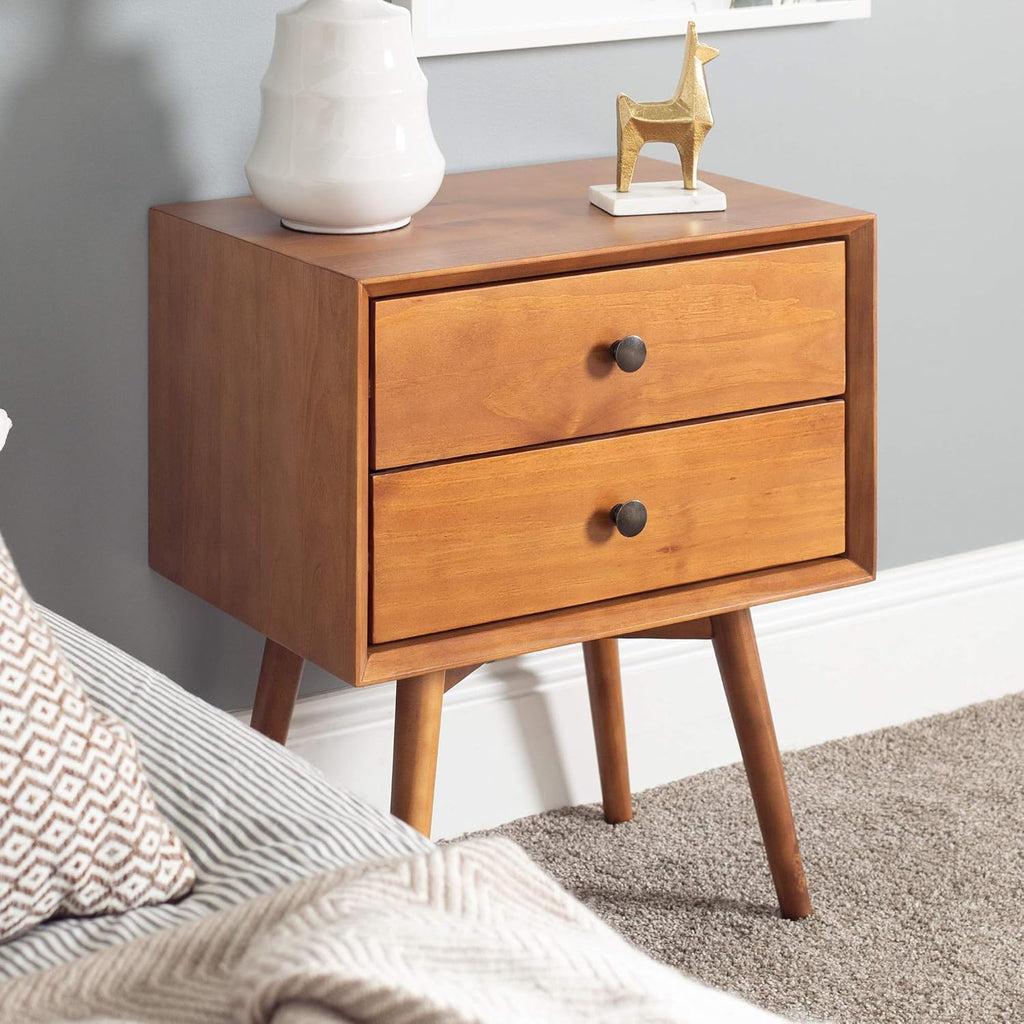 Mid Century Modern 1 Drawer Side Table Z8840