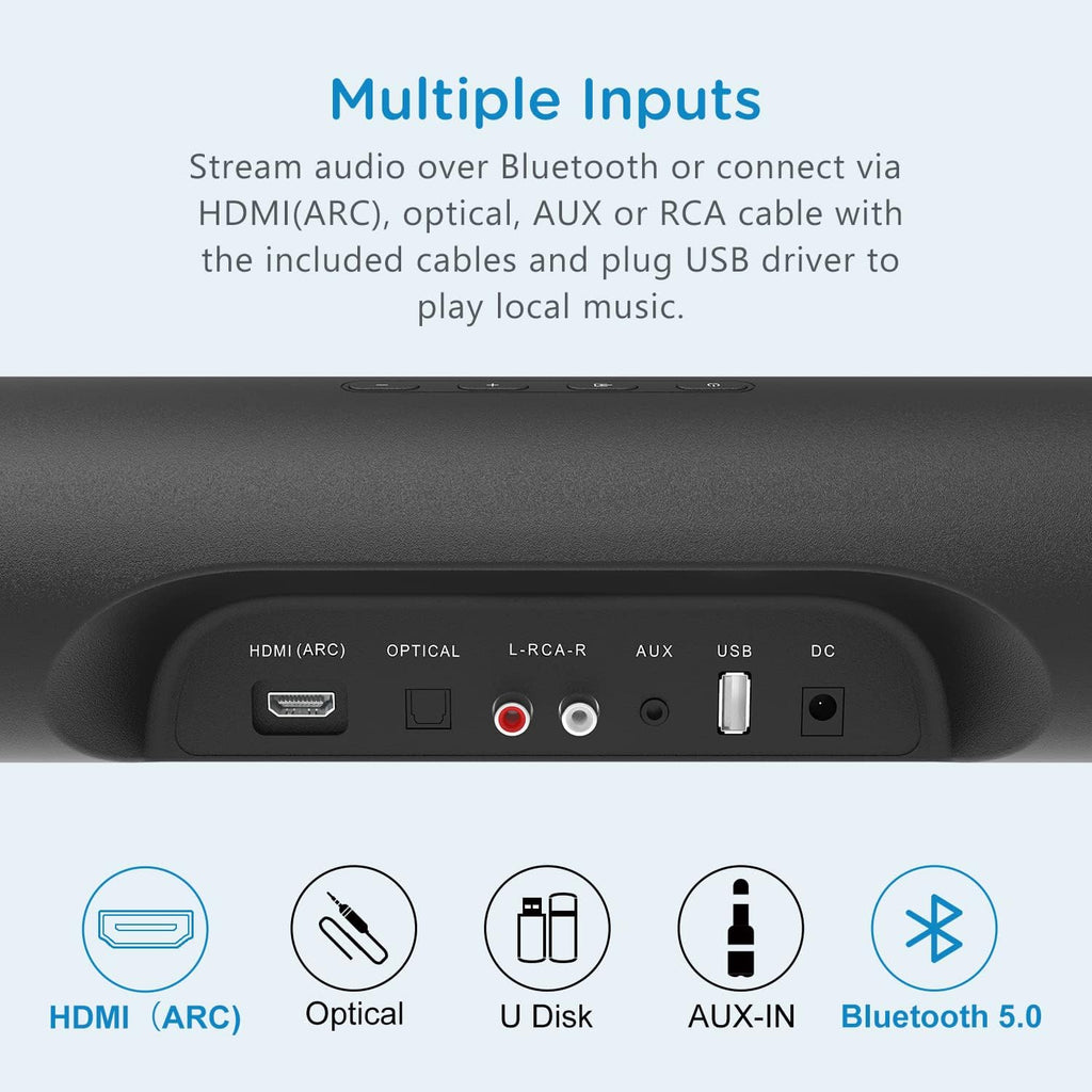 80 Watts TV Sound Bar with Bluetooth 5.0 P9173