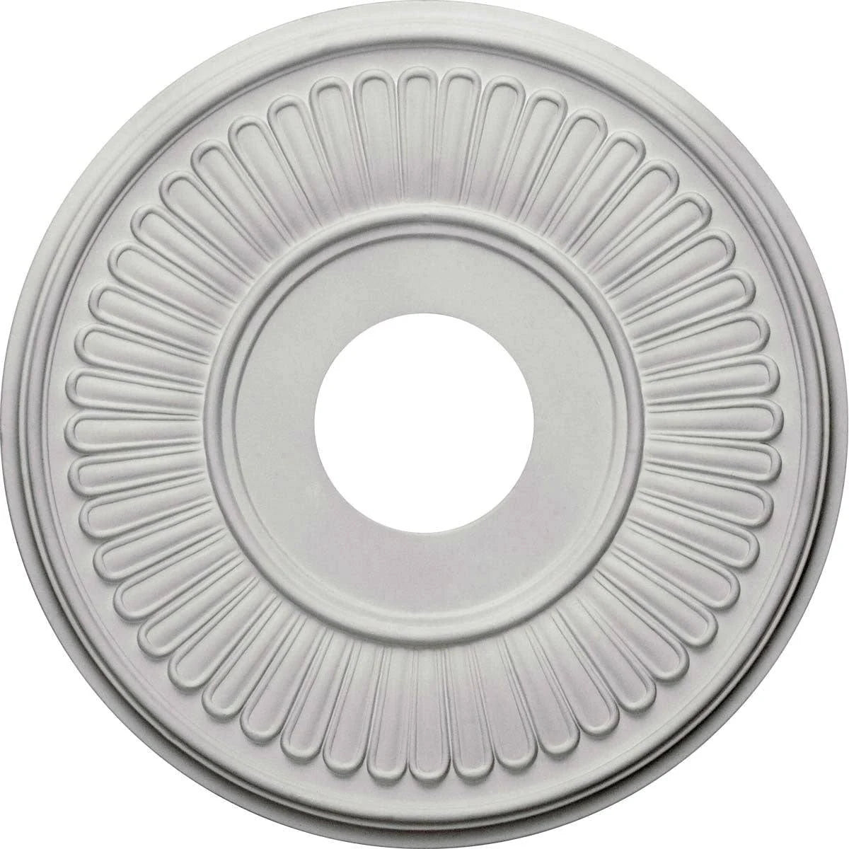 15 3/4x22OD x 3 7/8x22ID x 3/4x22P Hand-Painted Ceiling Medallion G6628