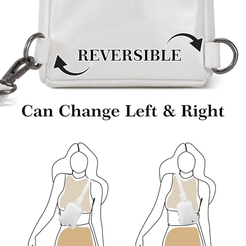 Small Crossbody Sling Bag Touchscreen Fanny Pack Y9412