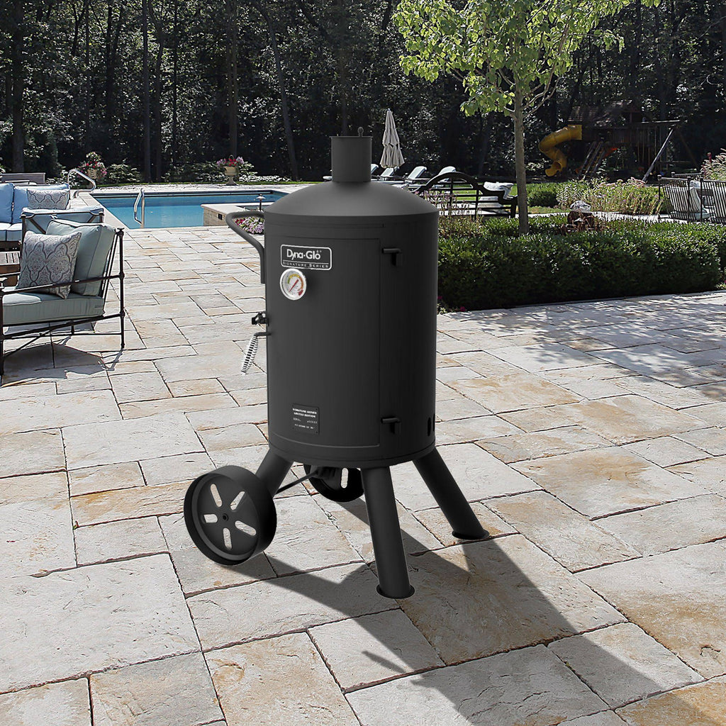 Heavy-Duty Vertical Charcoal Smoker S176
