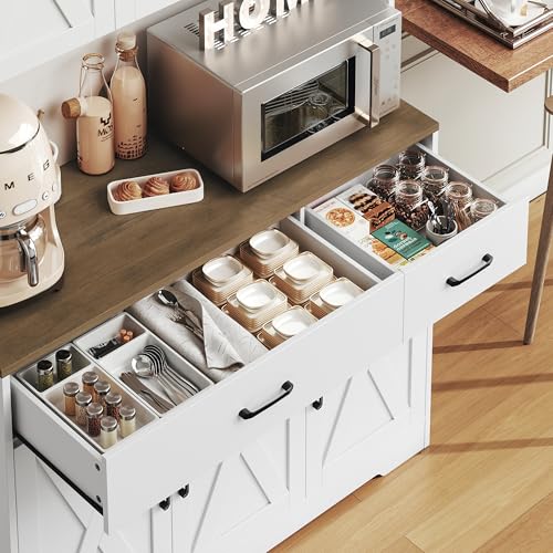 Black Tall Pantry Cabinet with Charging Station and Microwave Stand M31788