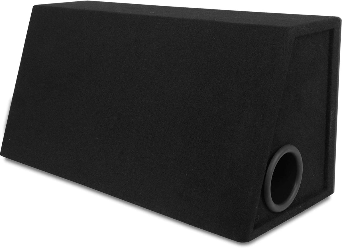 1000W Dual 10" Car Subwoofer with Ported Enclosure, Monoblock Amplifier, Wiring Kit and Remote Bass Knob V47784