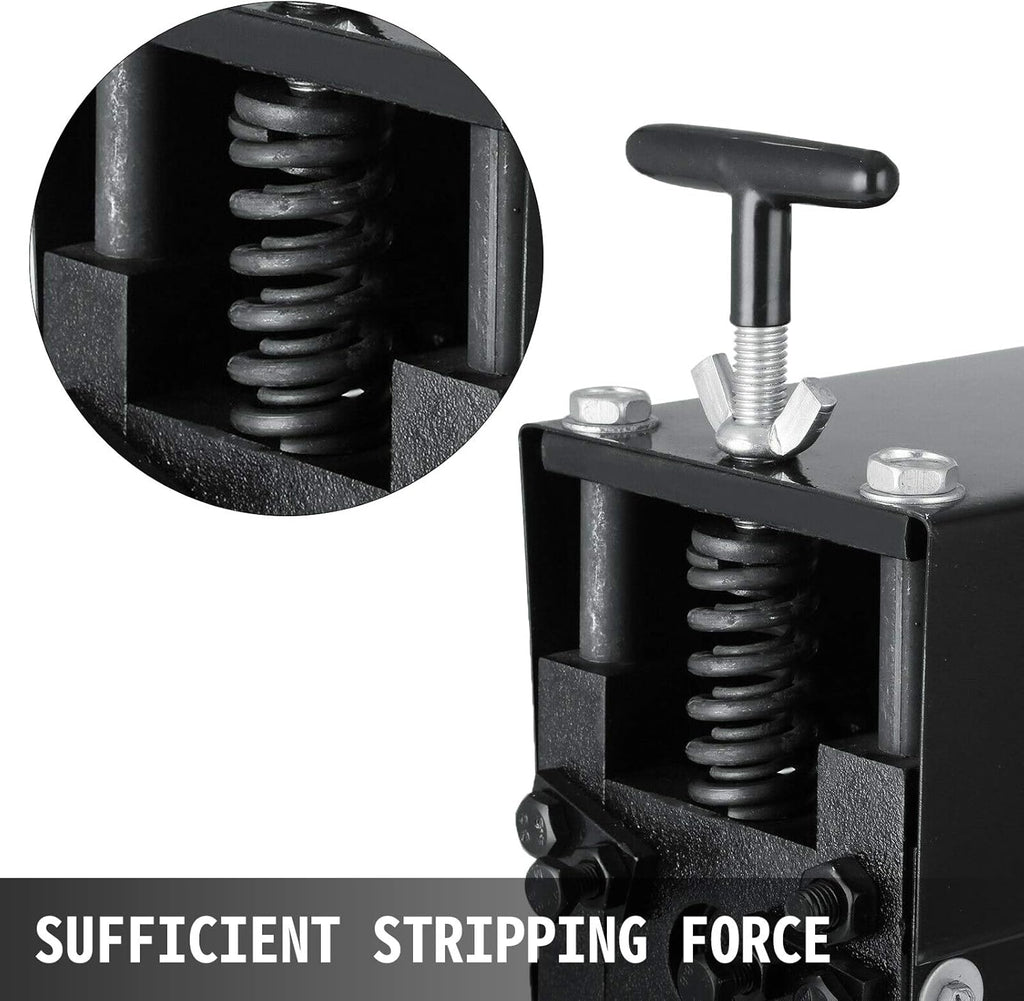 Manual Hand Cranked Wire Stripping Machine 1.5mm-20mm 10 Channels W825
