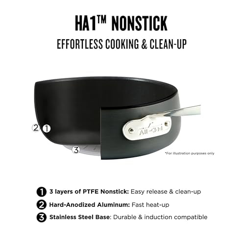 13 Piece Hard Anodized Nonstick Cookware Set Black M366