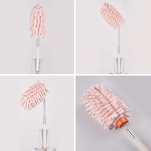 Green Retractable Microfiber Duster E583