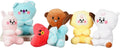 Pack of 6 Stuffed Plush Toys (6 Inch Each) O451126