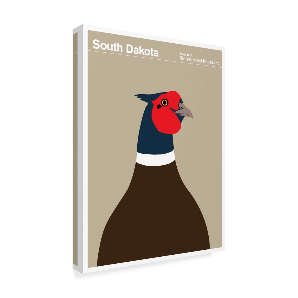 South Dakota Pheasant Canvas Art L9437