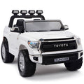 White Ride on Truck with Remote Control W6861
