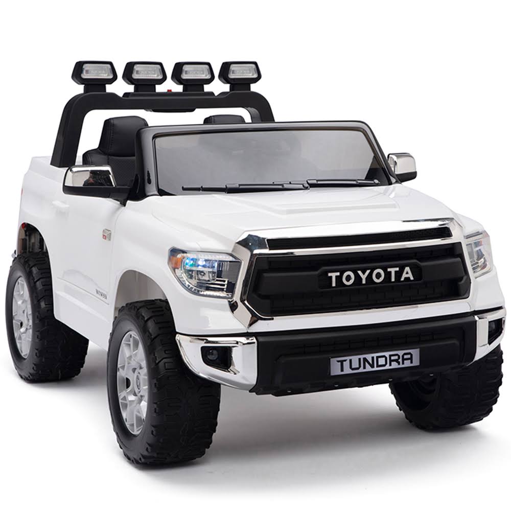 White Ride on Truck with Remote Control W6861