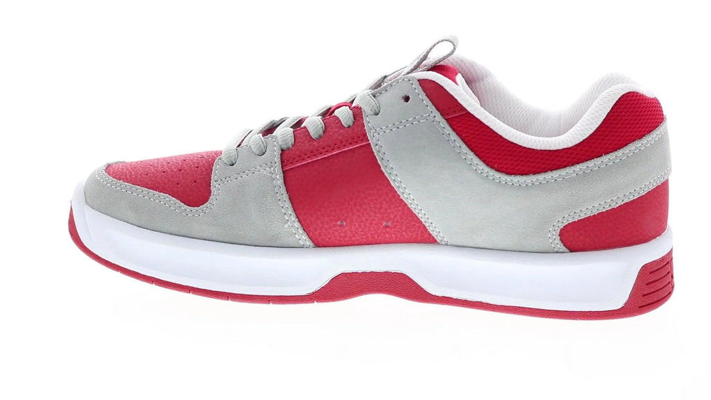 Grey Red Casual Skate Shoe W909046