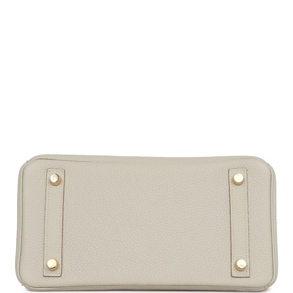 Birkin 25 Gris Perle Togo Gold Hardware S52092